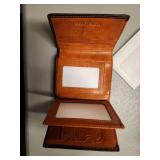 Mariekanico Leather Bifold ID Wallet