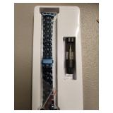 Blue Metal Apple Watch Band with Link Removal Tool 38/40/41mm
