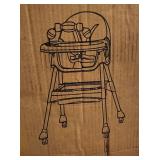 Monehane 4 in 1 Baby High Chair