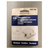Gate House 2-Piece Sliding Window Lock