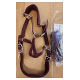 Burgundy Adjustable Pet Harness Large Breed