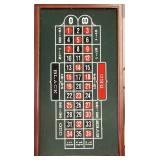 Vintage Casino Roulette Table Set
