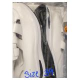 White Velcro Strap Sneakers Size 39