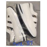 White Velcro Strap Sneakers Size 37