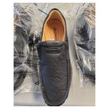Black Leather Driving Loafers size 245