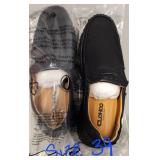New Clarks Black Leather Loafers size 39
