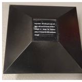 4x4 Black Solar Pyramid Post Cap Light in Original Packaging