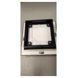 4x4 Black Solar Pyramid Post Cap Light in Original Packaging