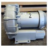 Industrial Electric Motor with Gearbox Assembly