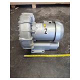 Industrial Electric Motor with Gearbox Assembly