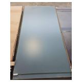 8x4 ft Winter Sky Finish Laminated Solid Surface Sheets - Quantity of 2