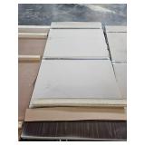 8x4 ft Wood Look Laminated Solid Surface Sheets - Quantity of 7