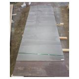 8x4 ft Wood Look Laminated Solid Surface Sheets - Quantity of 2