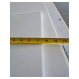 Bulk Lot of Corian, Staron Aspen, Formica