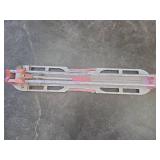 Set of Two Tile Cutters and Folding Base for Equipment.