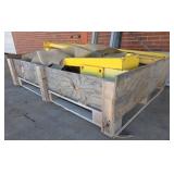 Construction Yellow Steel Construction Sections