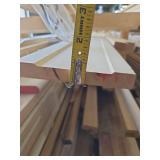 Lot of Pine Wood Trim Molding & Misc Wood