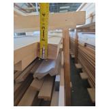Lot of Pine Wood Trim Molding & Misc Wood
