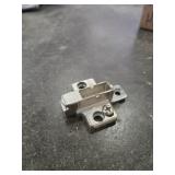 Bulk Lot of Assorted 10mm Steel Cabinet Hinge Plates