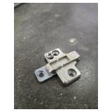 Bulk Lot of Assorted 10mm Steel Cabinet Hinge Plates