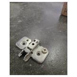 Bulk Lot of Assorted 10mm Steel Cabinet Hinge Plates
