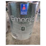 (12) Sherwin-Williams Emerald Urethane Trim Paint - 1 Gallon