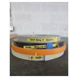 (4) Edge Banding Rolls - Mixed Colors