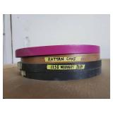 (4) Edge Banding Rolls - Mixed Colors