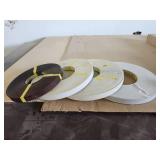 (4) Edge Banding Rolls - Mixed Colors