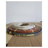 (2) Large Edge Banding Rolls - Mixed Colors
