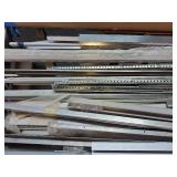 Industrial Aluminum Drawer Slides Lot