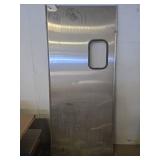 Commercial Stainless Steel Door with Window