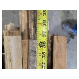 Lot of Reclaimed Hardwood Lumber