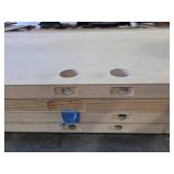 (2) Natural Birch Lynden Door - 83X36