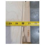 (2) Natural Birch Lynden Door - 83X36