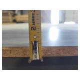 8x4 ft Commercial Grade Black Laminated Solid Surface Sheet