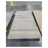 8x4 ft Gray Design Laminated Solid Surface Sheets - Quantity of 4