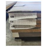 8x4 ft Gray Design Laminated Solid Surface Sheets - Quantity of 4