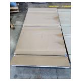 8x4 ft Gray Laminated Solid Surface Sheets - Quantity of 4