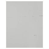 8x4 ft White Laminated Solid Surface Sheets -  Quantity of 2