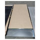 8x4 ft Gray Laminated Solid Surface Sheets - Quantity of 2