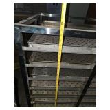 Commercial Stainless Steel Perforated Drying Rack System - Retail: $1,200