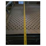 Commercial Stainless Steel Perforated Drying Rack System - Retail: $1,200