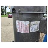 Industrial Baldor Motor with Casters Assembly - Retail: $1,200