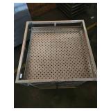 Commercial Stainless Steel Perforated Drying Rack System - Retail: $1,200