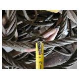 Large Industrial Steel Wire Rope Collection - Retail: $350