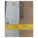 Industrial Steel Frame Assembly with Hydraulic Cylinders - Retail: $450