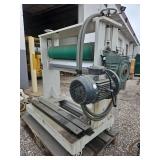 Industrial Material Rolling Machine with Motor - Retail: $1,200