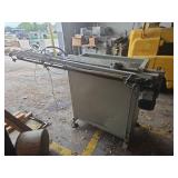 Industrial Belt Conveyor System with Control Cabinet - Retail: $1,200