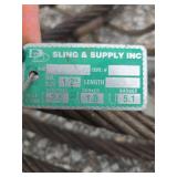 Industrial Wire Rope Sling Bundle - Retail: $150